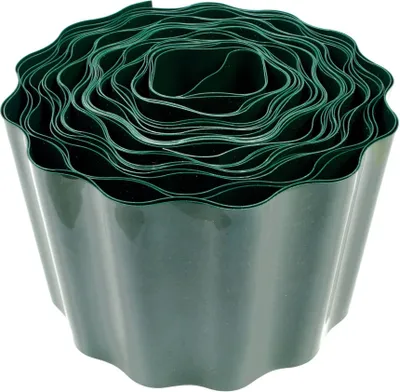 Produktbild von Jardinion 9m Rasenkanten, Beeteinfassung, Beetumrandung Breite 20cm Grün, Wurzelsperre, Umrandung Rasen oder Gartenbeet, breiter Anwendungsbereich