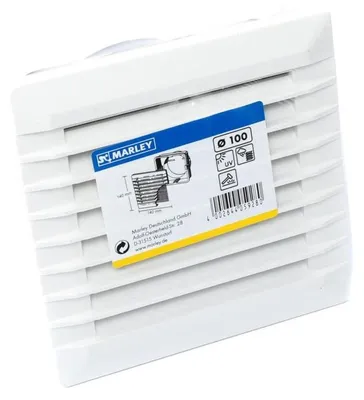 Produktbild von MARLEY Außengitter Lüftung DN 100 Weiß 140x140