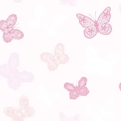 Produktbild von Noordwand Tapete Kids @ Home Butterfly Rosa