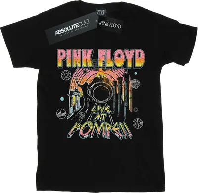 Obrázek produktu pro Pink Floyd - "Live At Pompeii" tričko pro ženy BI42508 (M) (černá)