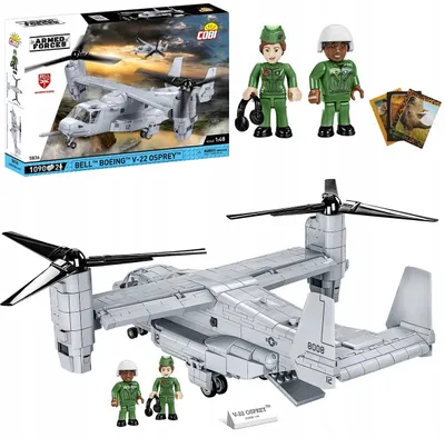 Produktbild von COBI Bell-Boeing V-22 Osprey, Bausteine, 9 Jahr(e), 1090 Stück(e)
