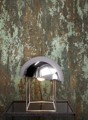 Produktbild von NEWROOM Tapete Grün Vliestapete Putz - Struktur Architekt Bronze  Beton   Industrial
