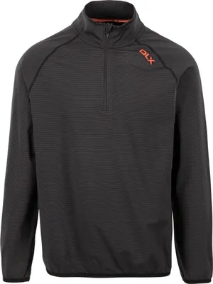 Produktbild von Trespass - "Hulton" Fleece-Oberteil mit halbem Reißverschluss für Herren TP5792 (S) (Schwarz)