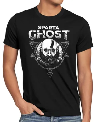 Produktbild von style3 Ghost Sparta Herren T-Shirt