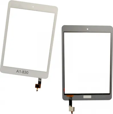 Produktbild von Display Glas für Acer Iconia Tab A1-830 7.9" LCD Touch Screen Front Scheibe Digitizer weiss mit Kleber