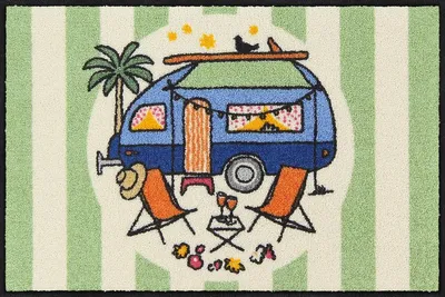 Produktbild von Salonloewe CAMPER`S UNIVERSE Fußmatte Wohnmatte 50 x 75 cm