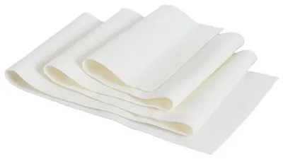 Rippbündchenstoff 96,5x14,7 cm Blumen Weiß Stretch Feinripp