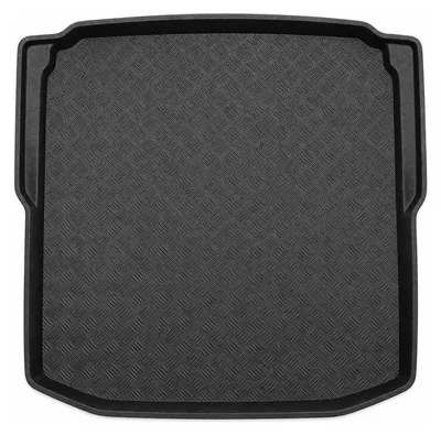 Productafbeelding van Rubberen kofferbakmat voor Skoda Octavia III 2012-2020 (hatchback) – zwart, op maat