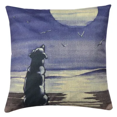 Produktbild von Kissenhülle Polyester 43x43 cm mehrfarbig Clayre & Eef KT021.241