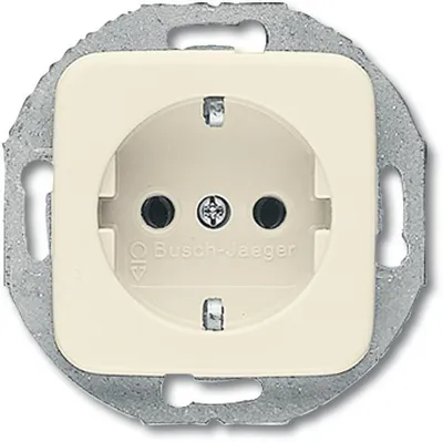 Zdjęcie produktu dla Busch-Jaeger 2011-0-1342, CEE 7/3, 2P+E, Biały, 250 V, 16 A, 71 mm