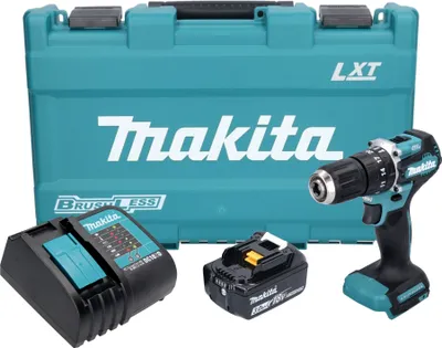 Produktbild von Makita DHP 487 SF1K Akku Schlagbohrschrauber 18 V 40 Nm Brushless + 1x Akku 3,0 Ah + Ladegerät + Koffer