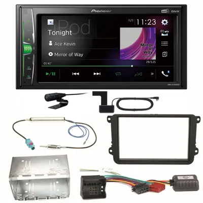 Produktbild von Pioneer DMH-A3300DAB Bluetooth USB Einbauset für Golf 5 6 Passat 3C CC B7 Touran