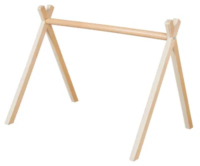 Produktbild von roba Baby-Spielbogen nach Montessori - Baby Gym aus Holz - ab 3 Monaten
