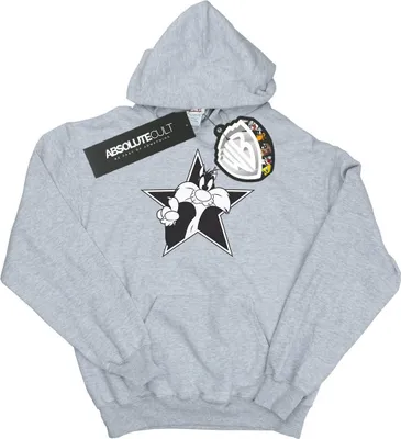 Zdjęcie produktu dla Looney Tunes – bluza z kapturem dla mężczyzn BI13150 (L) (szara)