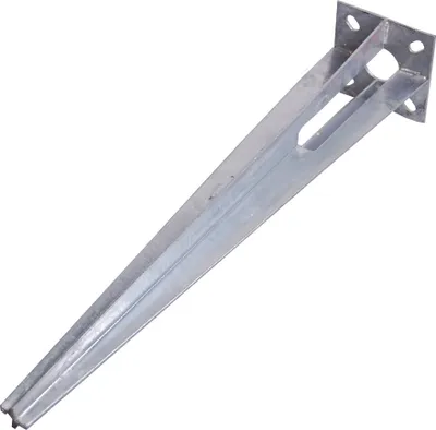 Produktbild von Bodenhülse Einschlaghülse für Ø 34 mm Bodeneinschlaghülse 50 cm Länge Zaunpfahl verzinkt Aufnahme 100x100 mm