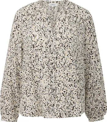 Produktbild von S.Oliver (50) Bluse, GREY/BLACK 99B0 99B0 36