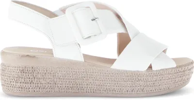 Immagine prodotto di Sandalo Gabor 4.572, pelle liscia, bianco, donna
