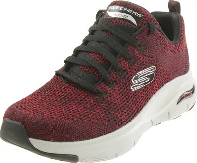 Immagine prodotto di Skechers Arch Fit scarpe da uomo scarpe stringate scarpa da corsa rosso tempo libero, numero di scarpe: 41 EU
