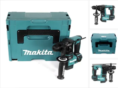 Zdjęcie produktu dla Makita DHR 171 ZJ 18 V 2-stopniowa bezszczotkowa akumulatorowa wiertarko-wkrętarka Solo SDS Plus + Makpac - bez akumulatora, bez ładowarki
