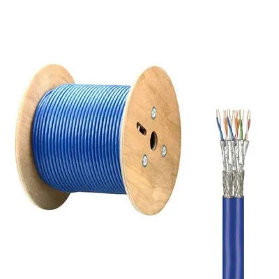 Produktbild von Gigablue Netzwerkkabel Duplex CAT8 2000MHz 40Gbit/s AWG24 Flexible Kupferadern (LSZH) 100m