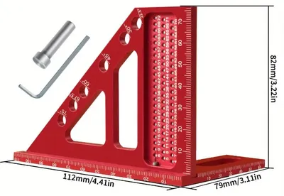 Obrázek produktu pro Nástroj pro úpravu, hliníková slitina, víceúhelný design, vylepšený
