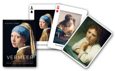 Immagine prodotto di Carte da gioco Piatnik Vermeer - Mazzo singolo