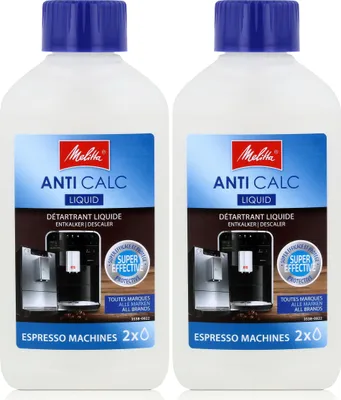 Produktbild von 2x Melitta Anti Calc Flüssigentkalker Espresso Machines 250ml