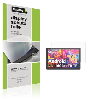 Produktbild von 2x Schutzfolie für Gleeso KB1004 matt Displayschutzfolie Folie Display Schutz dipos