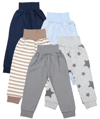Produktbild von TupTam Unisex Baby Pumphose 5er Pack aus  en Materialien Langhose unisex, Farbe: Junge 7, Größe: 68