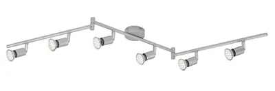 Produktbild von Briloner PICCO LED Deckenleuchte 6-flammig titanfarbig – schwenk- & drehbar, inkl. GU10 LED