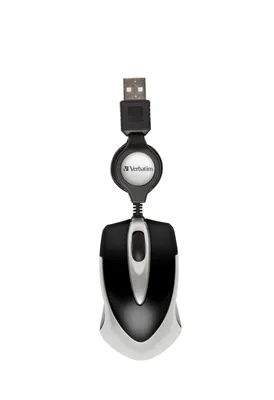 Produktbild von Verbatim USB Maus Go Mini Optical Travel schwarz retail 49020