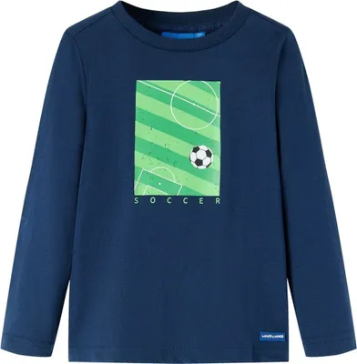Produktbild von "2026 Promotion" Kinder-Langarmshirt - Gute Qualität - Marineblau 104 - Langarmshirts MM187