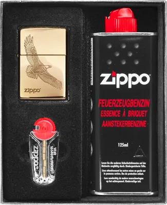 Produktbild von Zippo Feuerzeug Set EAGLE BRAS Geschenkset Nr. 1