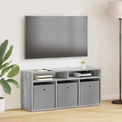 Productafbeelding van Maison Exclusive - Dressoir, afmetingen 102 x 32 x 48,5 cm, kleur Sonoma-grijs
