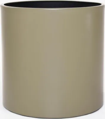 Immagine prodotto di Vaso da fiori NEW RONDO in alluminio verde fango 45x45 cm
