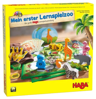 Produktbild von HABA Mein erster Lernspielzoo, Brettspiel, Bildend, 3 Jahr(e), 10 min, Familienspiel