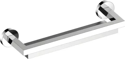 Produktbild von KEUCO EDITION 90 Duschablage mit Glasabzieher mit integriertem Glasabzieher 400 mm verchromt/Aluminium