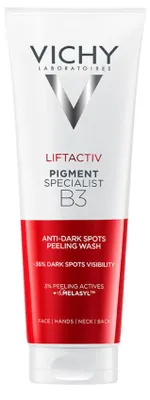 Immagine prodotto di LIFTACTIV PIGMENT SPECIALIST, Gel detergente esfoliante e anti-macchie con acido glicolico, 125 ml