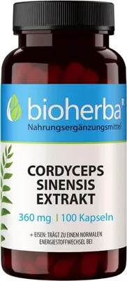 Obrázok produktu pre Cordyceps sinensis extrakt 360 mg 100 kapsl