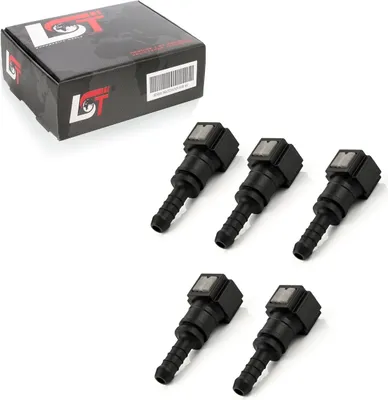 Produktbild von 5x Schnellverschluss Kraftstoffleitung Kupplung gerade 6,3x6mm für TOYOTA FIAT