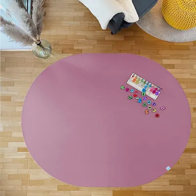 Zdjęcie produktu dla Sanosoft owalna mata do raczkowania 160x200cm - " Germany" - Oeko-Tex 100 - różowa
