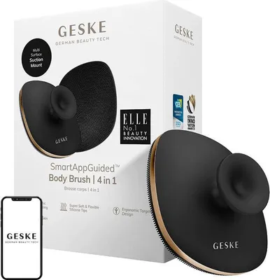 Produktbild von Geske Körperbürste 4 in 1 (grau)