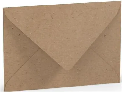 Produktbild von Briefumschlag C6 Nassklebung Kraft