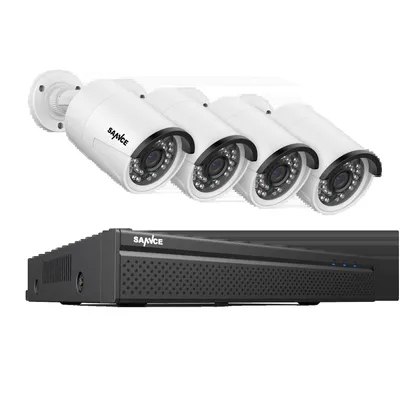 Produktbild von Sicherheitskamerasystem, 8MP Auflösung, Nachtsicht bis zu 30m, Keine-a, 8CH 4Stk 5MP-a