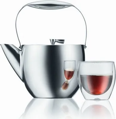 Produktbild von BODUM French Press 1,5 L Edelstahl Kaffeebereiter Kaffeekanne Kaffeepresse Neu