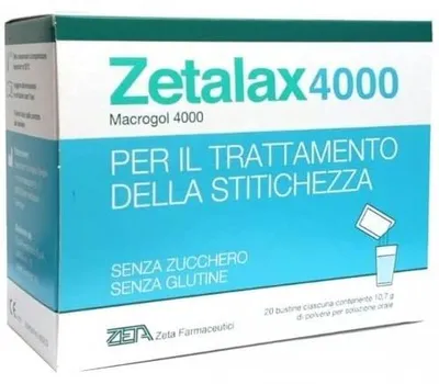 Immagine prodotto di Zetalax 4000 20 Bustine Da 10,7 G