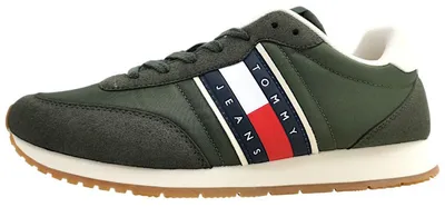 Image de Tommy Hilfiger TJM Core Classic Runner : chaussures de sport pour hommes, modèle classique à lacets