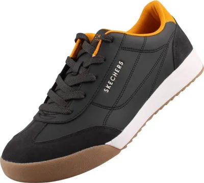 A single black Skechers Zinger 2 Ultimate Classic men's sneaker is shown against a white background.
