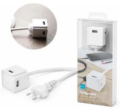 Zdjęcie produktu dla allocacoc USBcube Extended EU biały