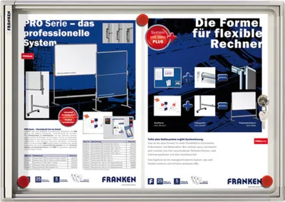 Obrázok produktu pre Franken FSA2, Puzdro, Strieborná, Plexisklo, Hliník, 510 mm, 55 mm, 370 mm